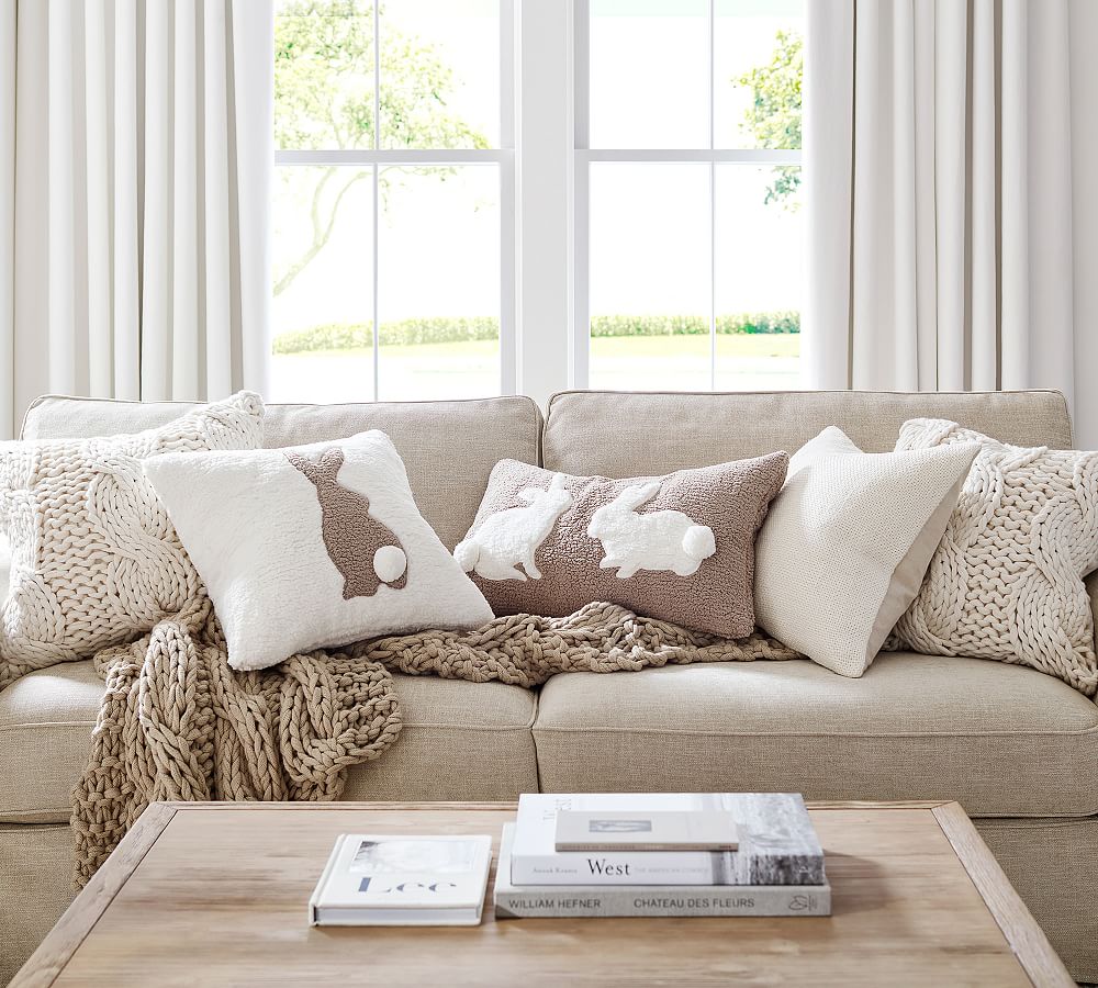 Pottery barn clearance pom pom pillow