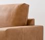 Canyon Square Arm Leather Sofa (72&quot;&ndash;96&quot;)