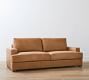 Canyon Square Arm Leather Sofa (72&quot;&ndash;96&quot;)