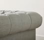 Chesterfield Roll Arm Chaise Sectional (89&quot;)