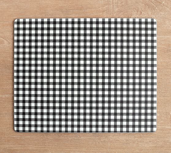 Gingham Cork Placemat Pottery Barn
