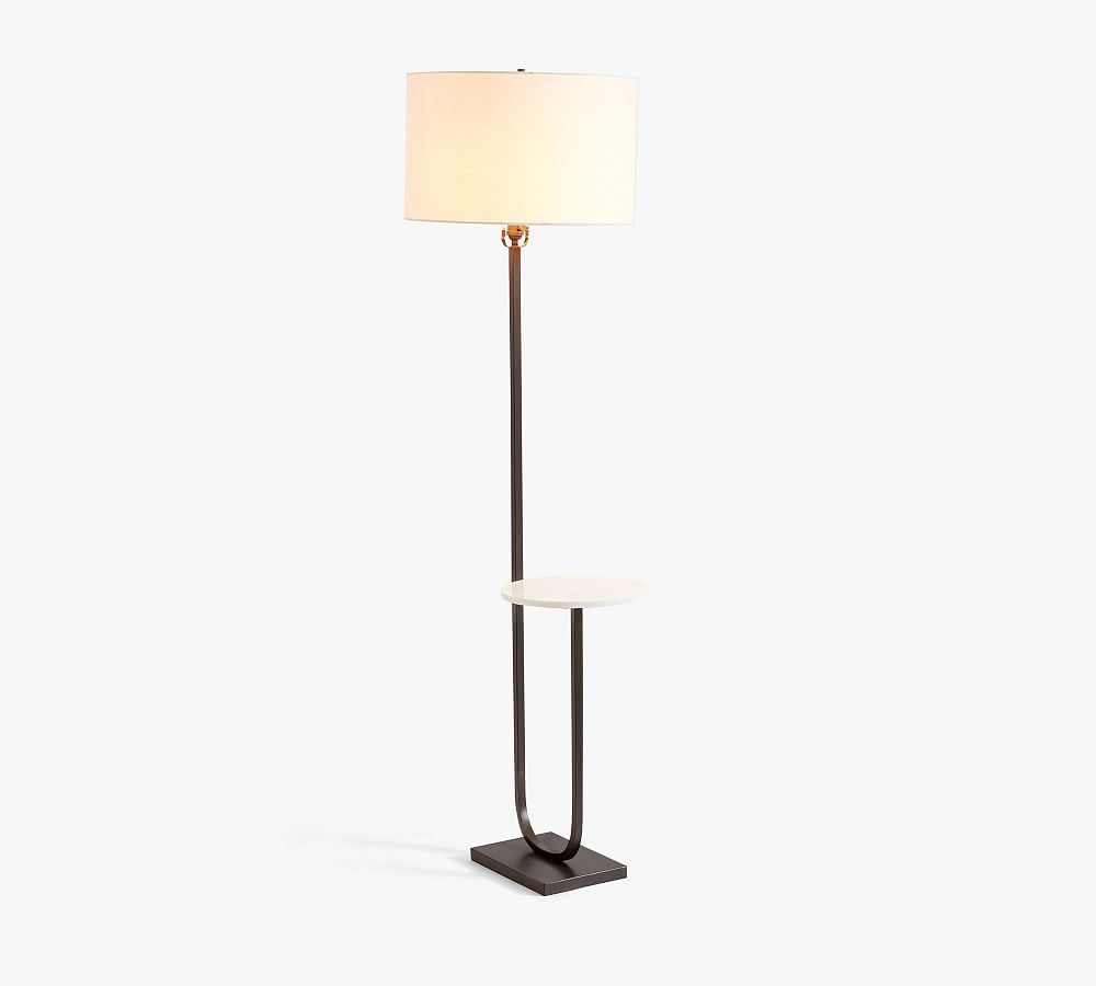 Delaney Marble Floor Lamp