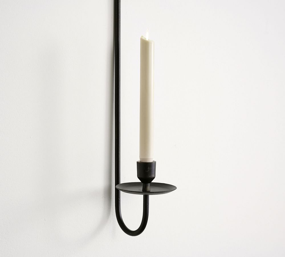 Rio Bronze Wall Mount Taper Candleholders