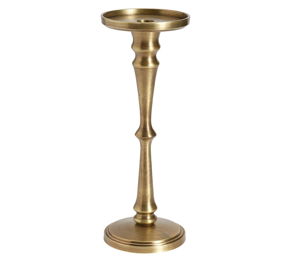 Draper Bronze Pillar Candleholder Centrepiece