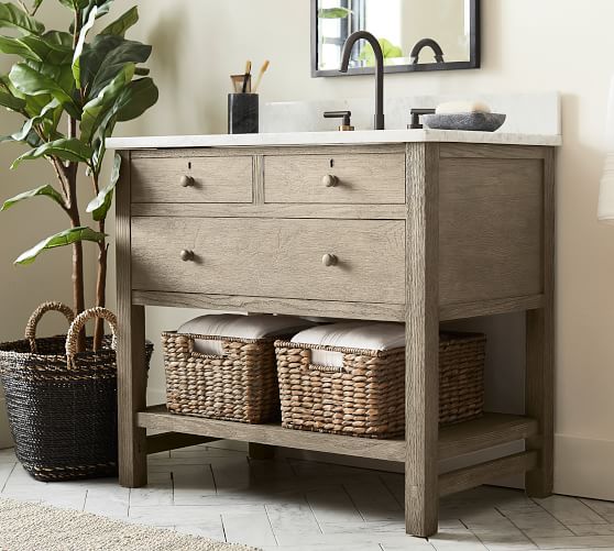 Farmhouse 36" Single Sink Vanity | Pottery Barn