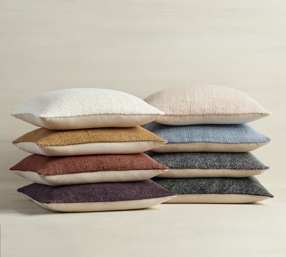 Pottery barn couch outlet pillows