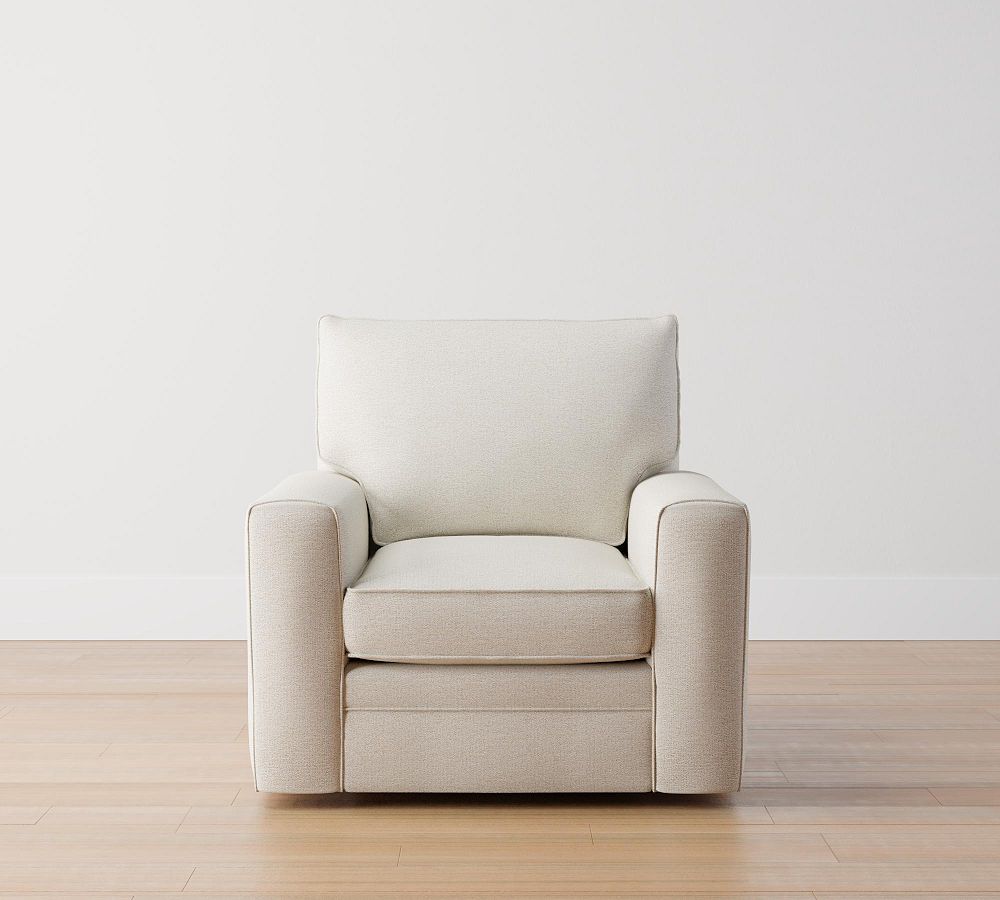 Square arm swivel online chair