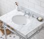 Aveline 30&quot; Marble Top Single Sink Vanity