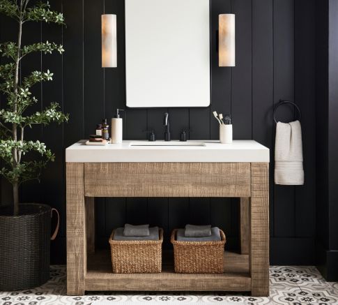 Pottery Barn Bathrooms: Fresh Decorating Ideas That Add Casual Comfort to  Your Home