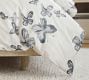 Butterfly Kisses Organic Percale Duvet Cover