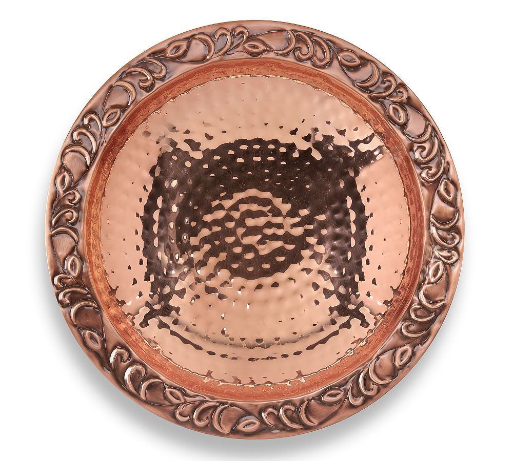 Hanging Copper Bird Bath Pottery Barn