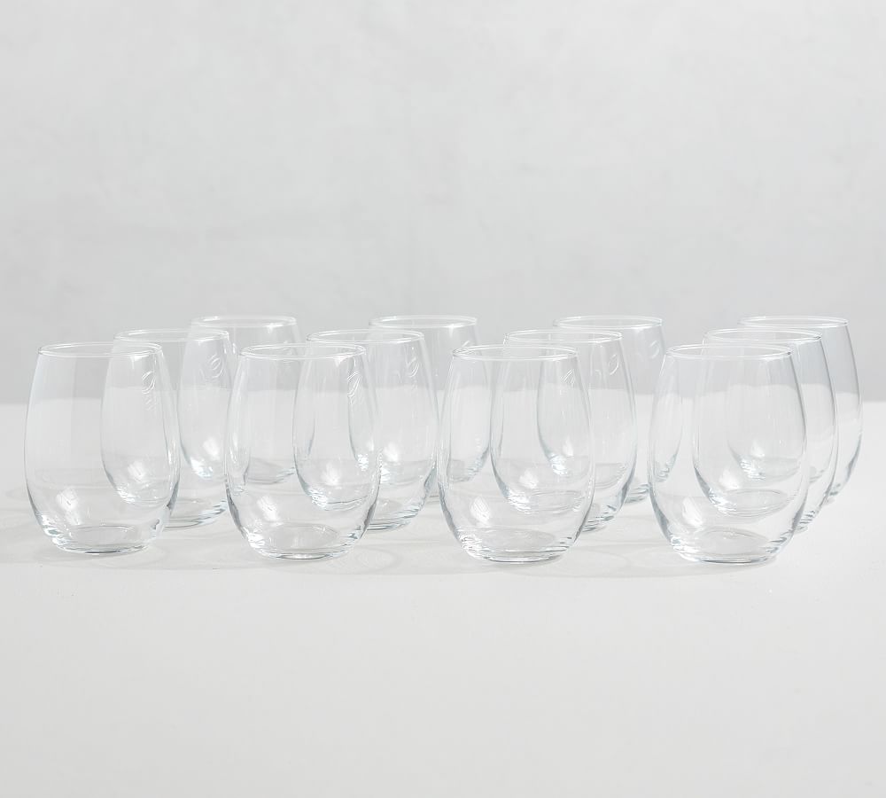 Caterer's Box All Purpose Stemless Glasses - Set of 12