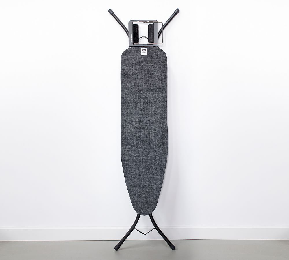 Brabantia Denim Ironing Board With Steam Iron Rest Pottery Barn