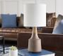 Cowan Petite Ceramic &amp; Wood Table Lamp