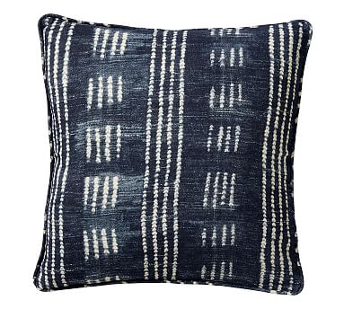 Shibori shop pillow cover