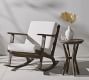 Raylan Teak Outdoor Round Outdoor End Table