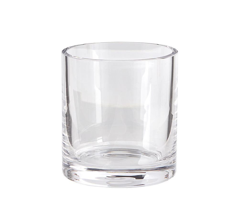 Aegean Clear Glass Vase - Mini