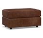 Pacifica Leather Ottoman