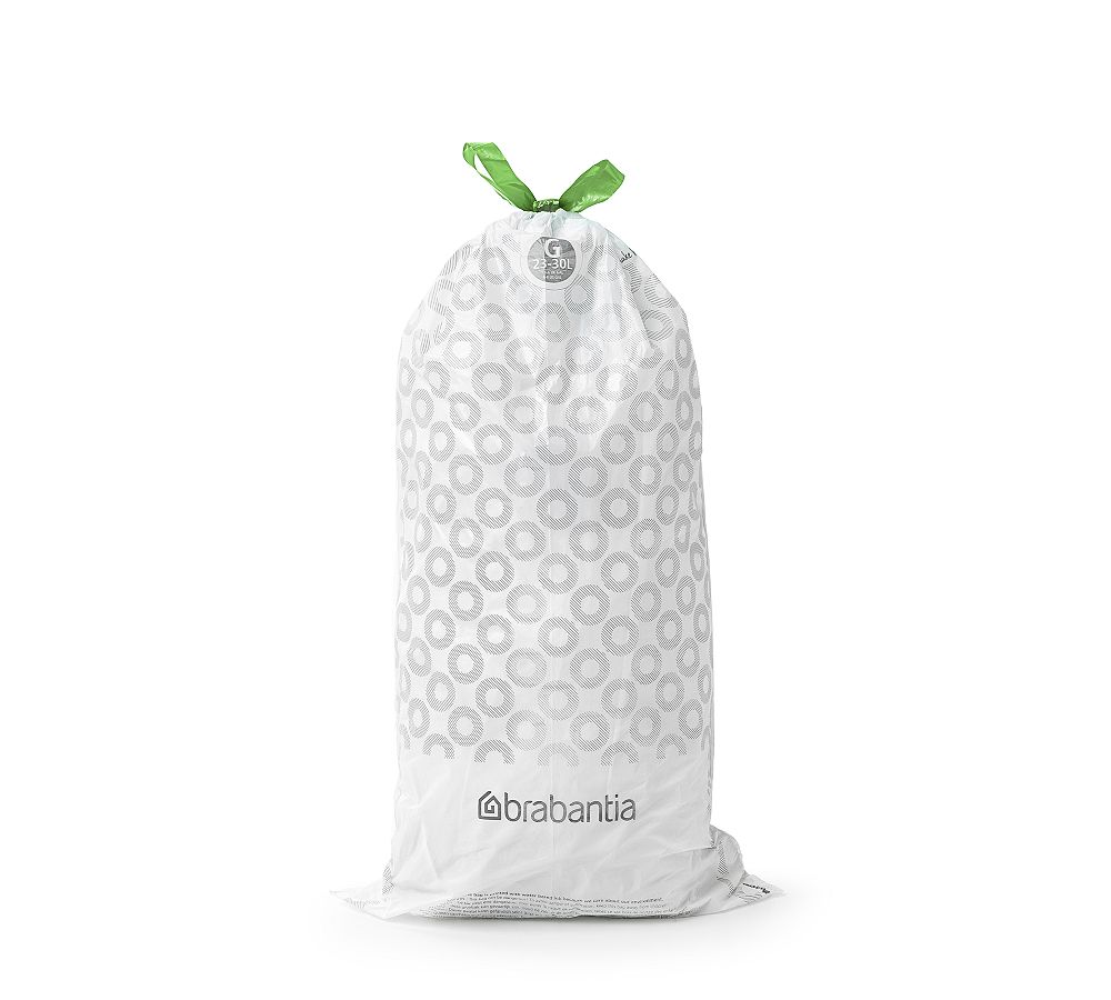 Brabantia PerfectFit Trash Bags, 6-8 Gallon - 120 Bags
