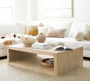 Pottery barn deals dupree coffee table