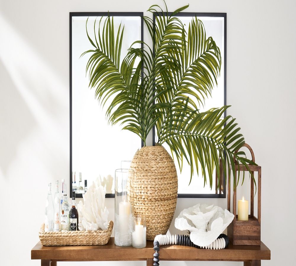Faux Oversized Palm Leaf Branches