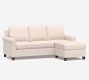 Cameron Roll Arm Reversible Chaise Sectional (88&quot;)