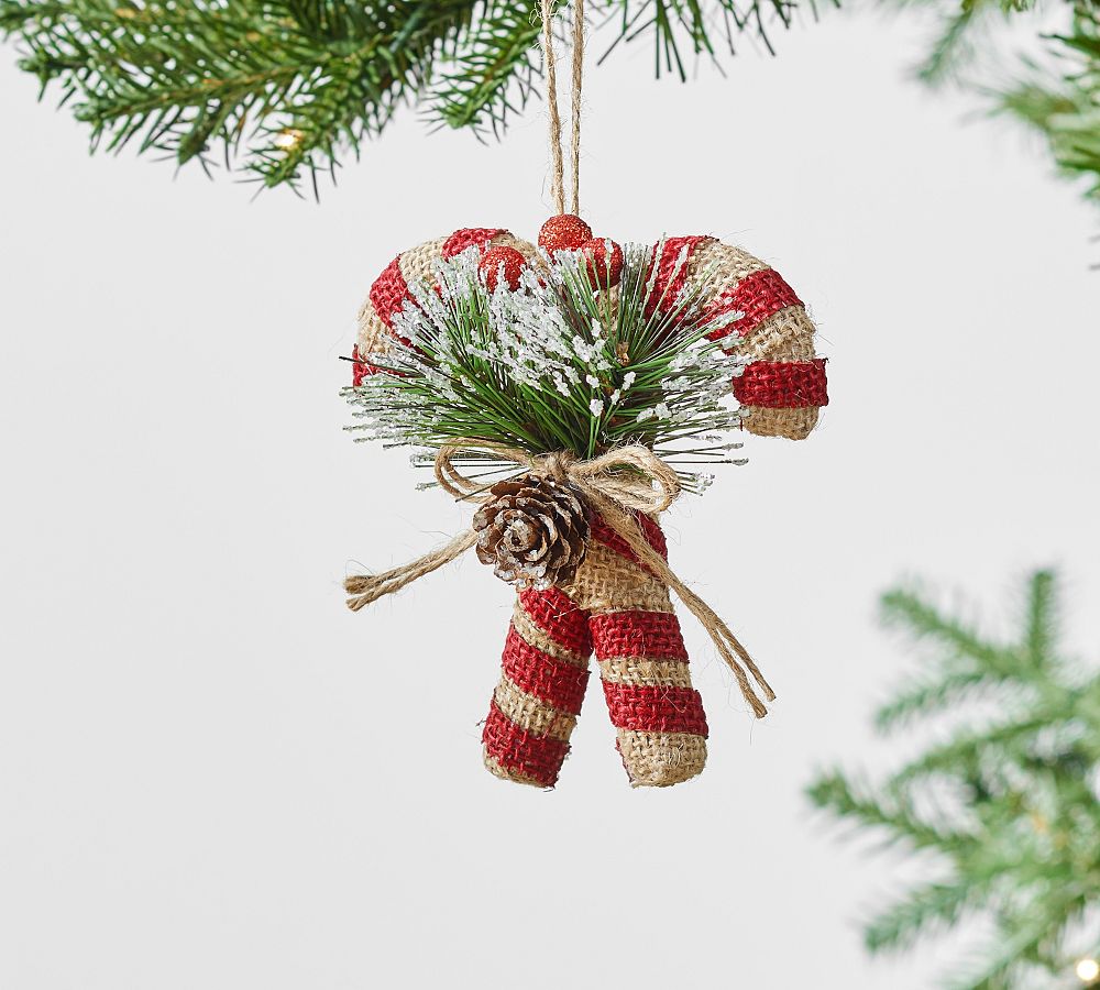 Candy Cane Ornament Pottery Barn