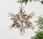 Rustic Glam Snowflake Ornament