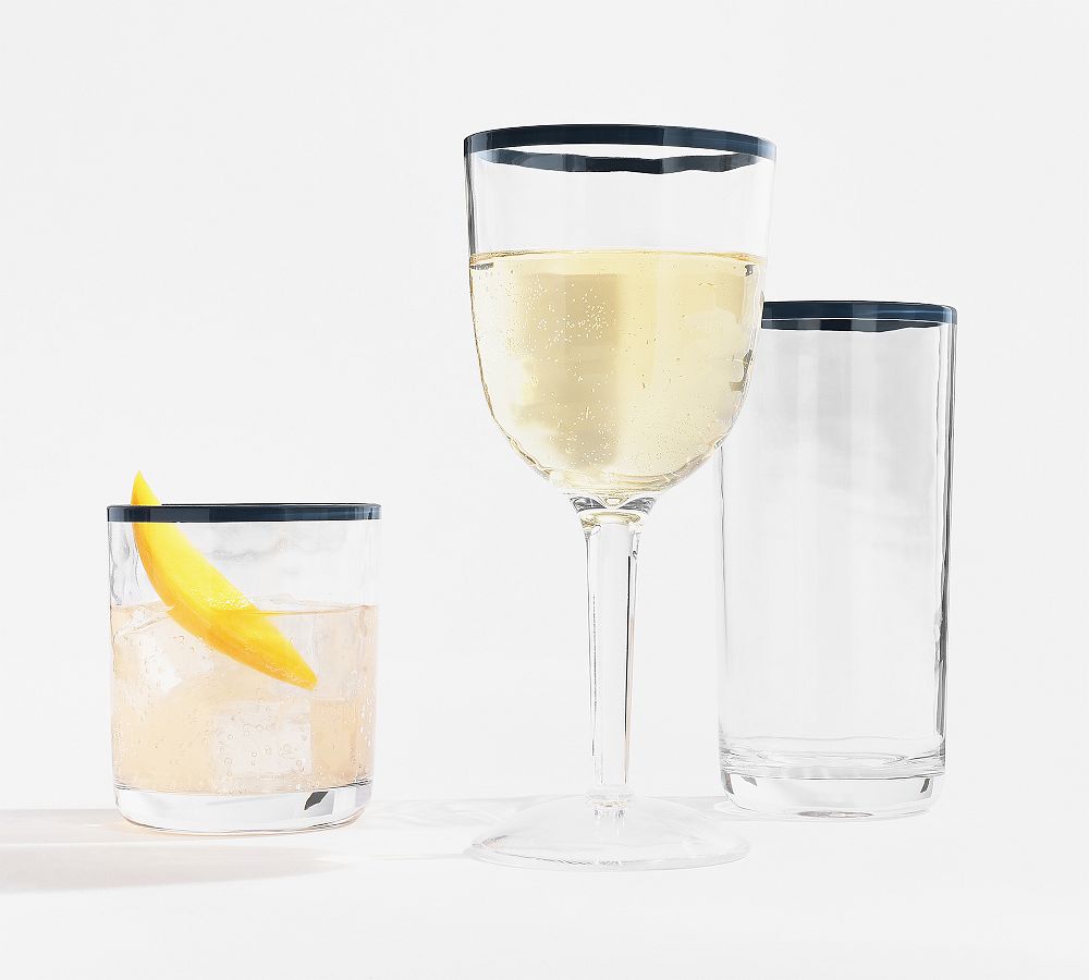 Stripe Rim Outdoor Drinkware Collection