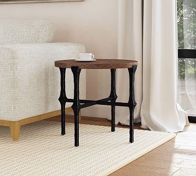 Kitts Round End Table | Pottery Barn