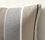 Sunbrella&#0174; Milano Striped Outdoor Lumbar Pillow