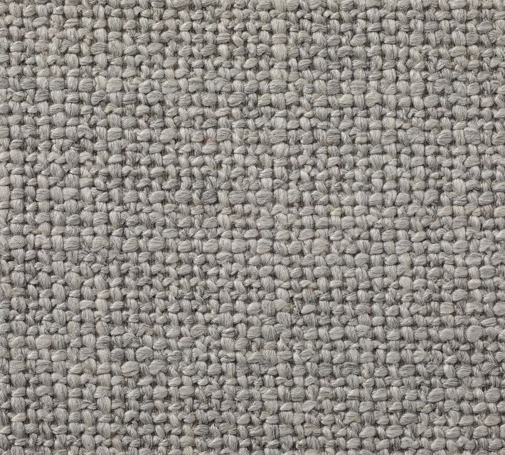Heathered Charcoal Gray/Black Two Toned Upholstery Fabric, Smooth Low Pile  Chenille, 54 Wide