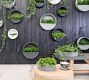 Lightweight Handcrafted Fiber Stone Wall Hanging Indoor/Outdoor Planter