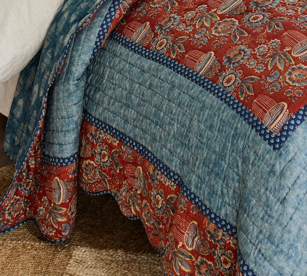 Bridget Handcrafted Reversible Quilt