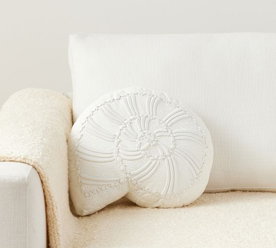 Shell Shaped Pillow Pottery Barn