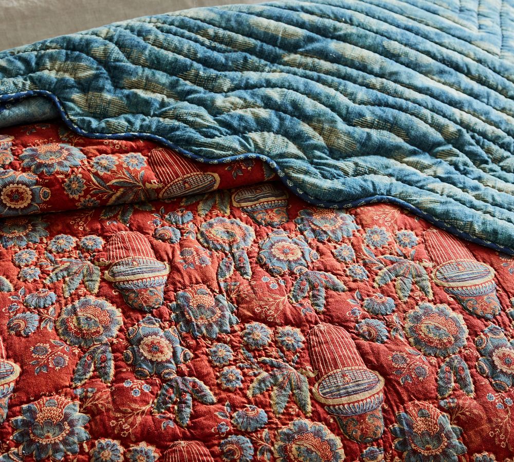 Jane Handcrafted Reversible Quilt