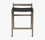 Abbott Acacia Woven Outdoor Counter Stool