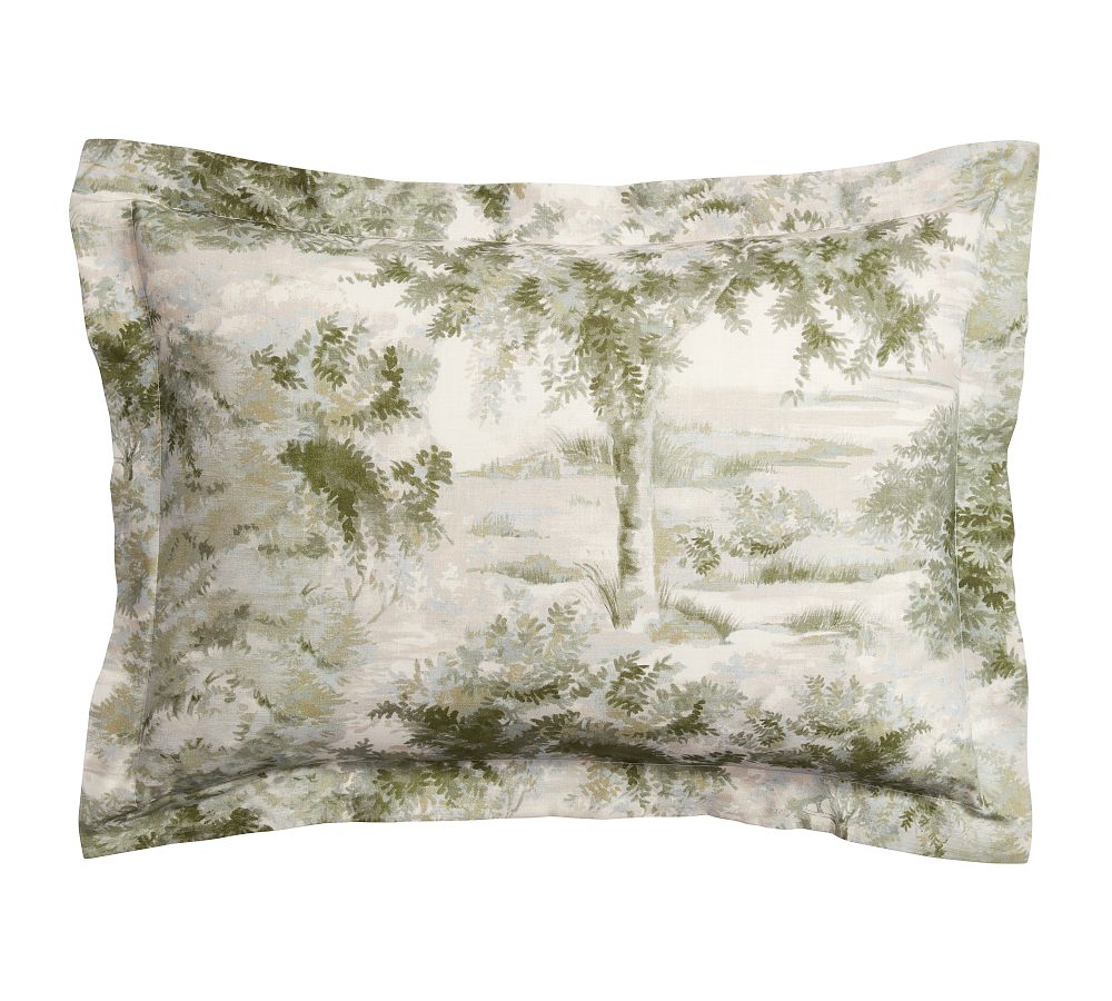 Jardin Toile Sham