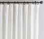 Custom Emery Linen Curtain - White