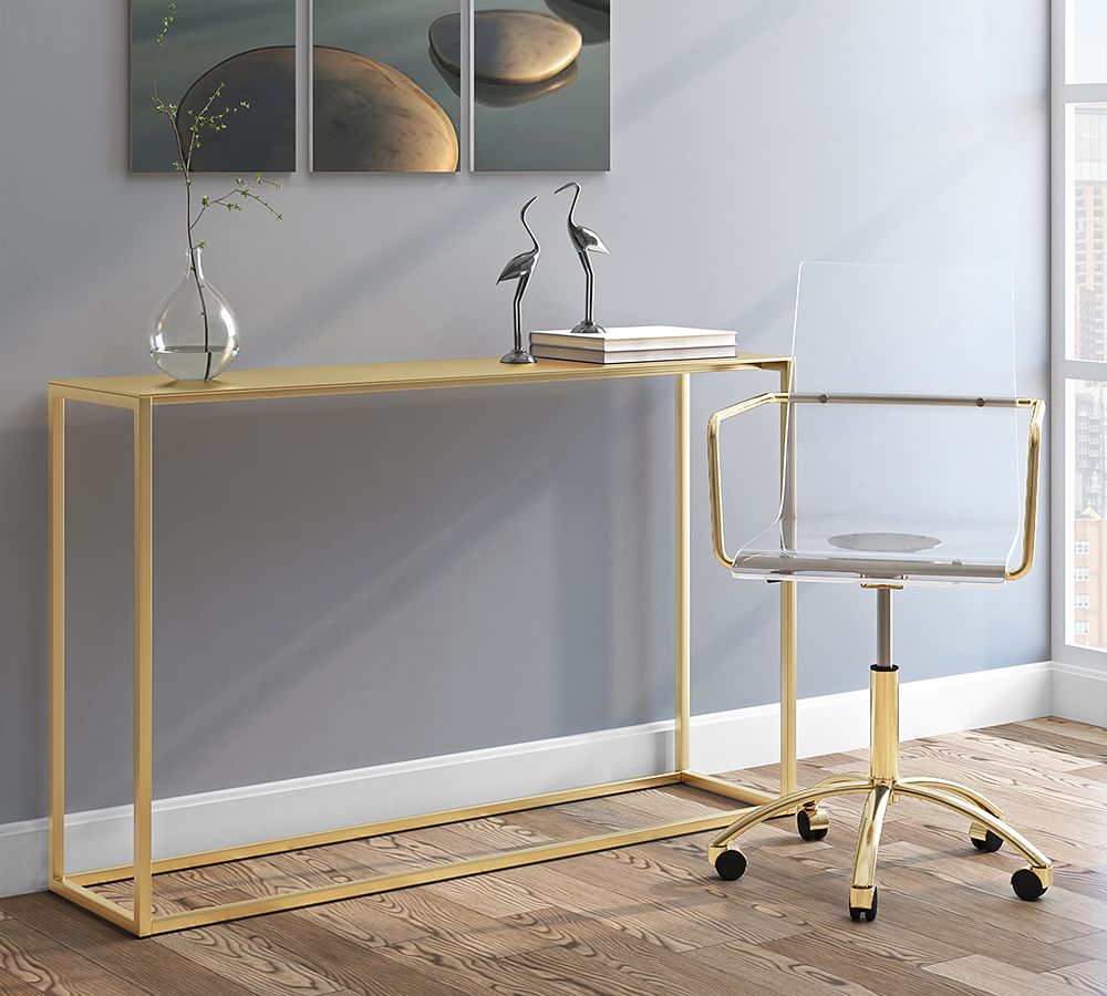 Hoffman Metal Console Table