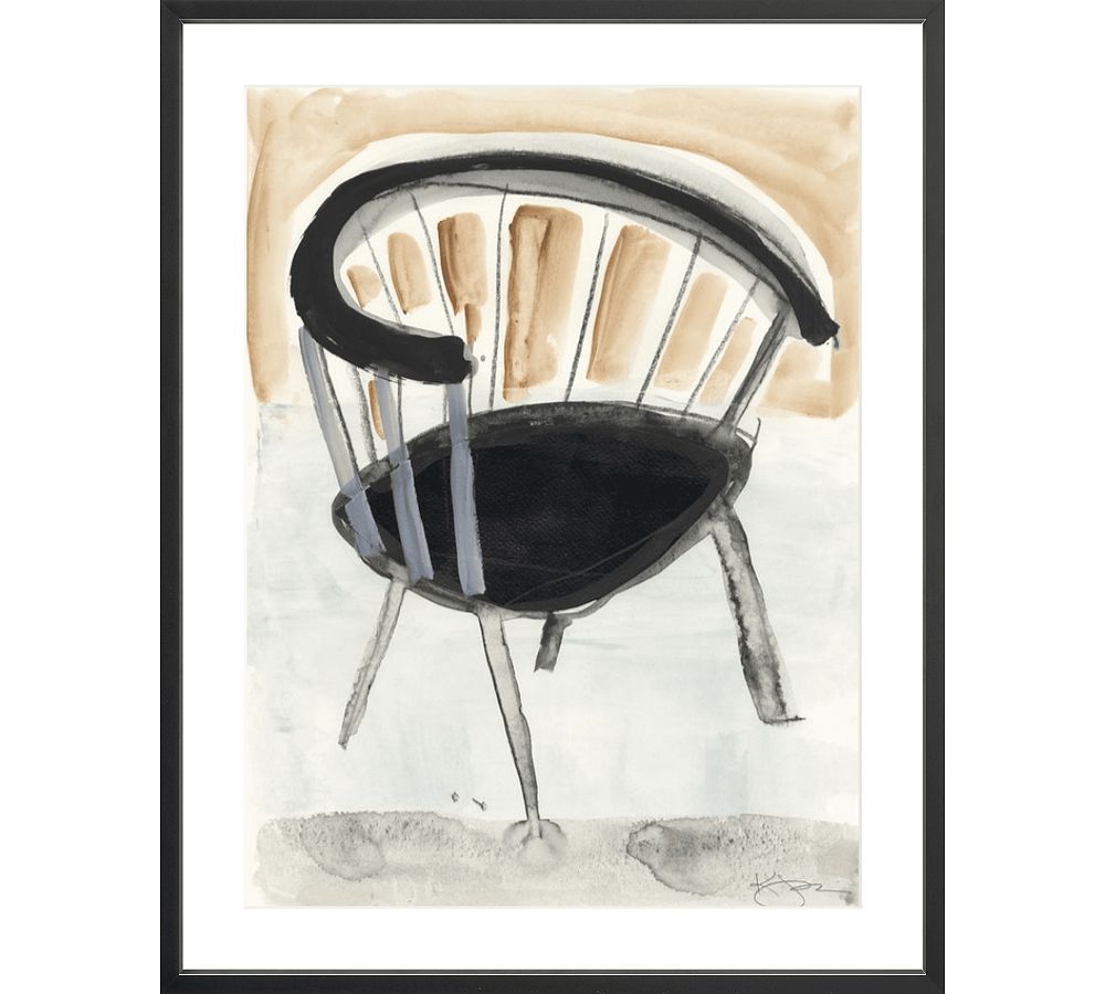 Custom Framed - Windsor Chair by The Artists Studio