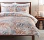 Amelia Floral Percale Duvet Cover