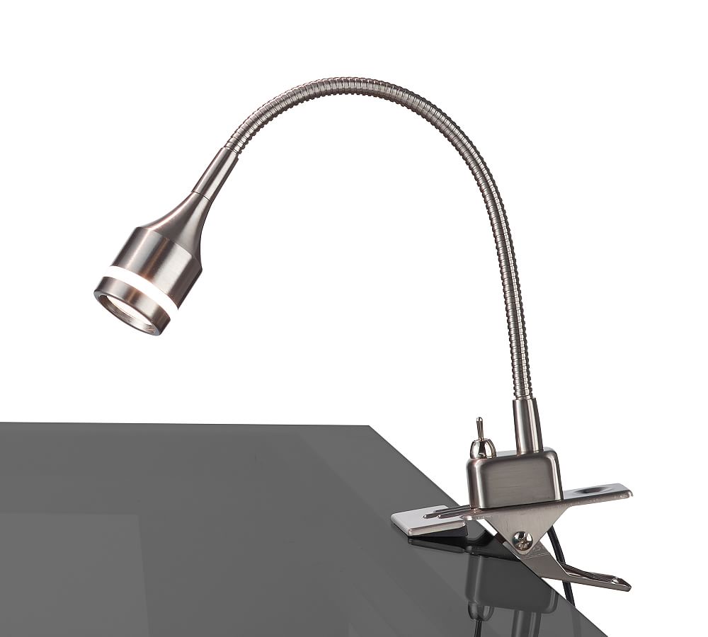 Hartnell LED Metal Clip-On Articulating Task Lamp