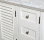 Page 42&quot; Asymmetric Single Sink Vanity with Doors