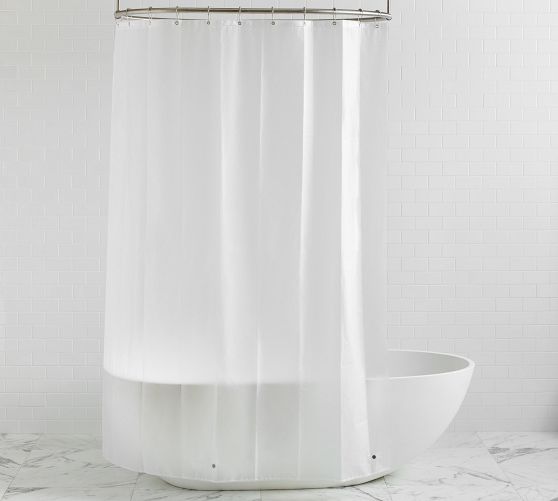 EVA Vinyl Shower Curtain Liner, 72" | Pottery Barn