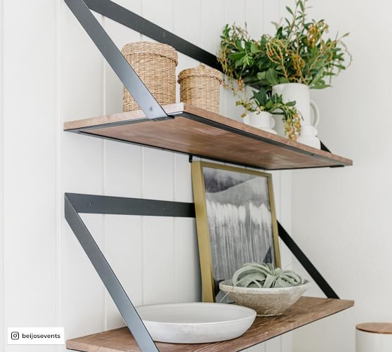 Pottery barn online shelves