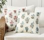 Camille Reversible Botanical Outdoor Pillow