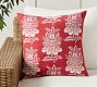 Camille Reversible Botanical Outdoor Pillow