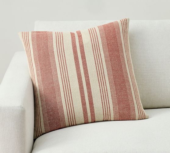 Rustic Striped Pillow