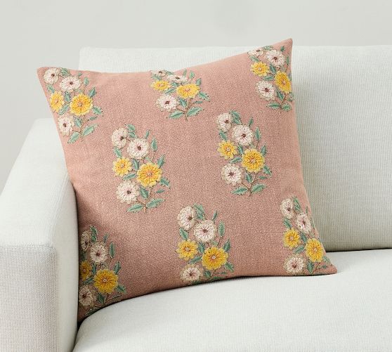 Laila Embroidered Pillow